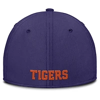 Men's Nike Purple Clemson Tigers 2025 On-Field Rise Performance Flex Hat