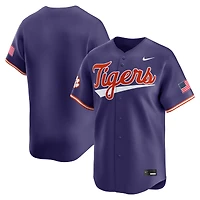 Maillot de baseball Nike blanc Clemson Tigers pour homme, édition limitée