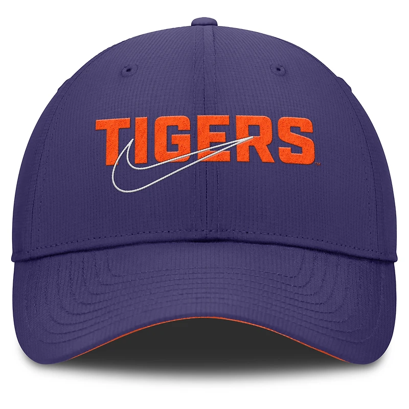Casquette ajustable Nike violette Clemson Tigers Club Prep Performance pour homme