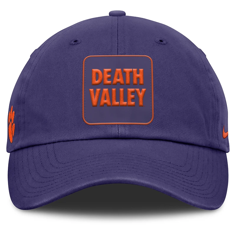 Men's Nike Purple Clemson Tigers Local Club Adjustable Hat