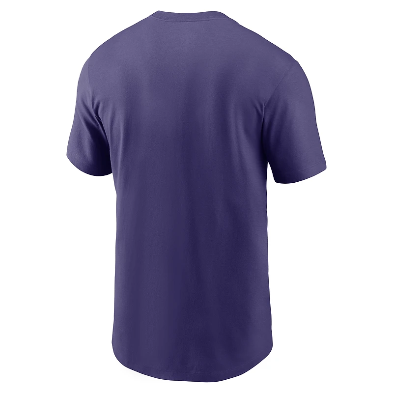 Men's Nike Purple Clemson Tigers Palmetto C T-Shirt