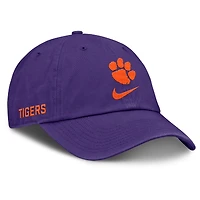 Casquette ajustable Nike violette Clemson Tigers Primetime Club pour homme