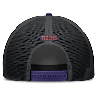 Men's Nike Purple Clemson Tigers Rise Primetime Trucker Adjustable Hat
