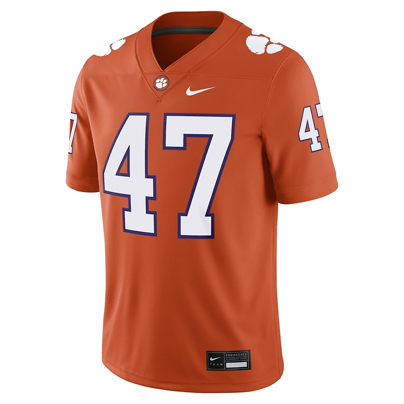 Maillot de football américain Nike Sammy Brown orange des Clemson Tigers pour homme