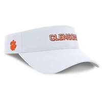 Visière ajustable Nike blanche Clemson Tigers 2025 pour homme