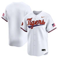 Maillot de baseball Nike Clemson Tigers College Limited pour homme, blanc