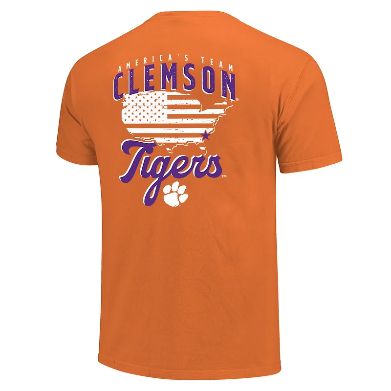 Men's Orange Clemson Tigers America's Team T-Shirt