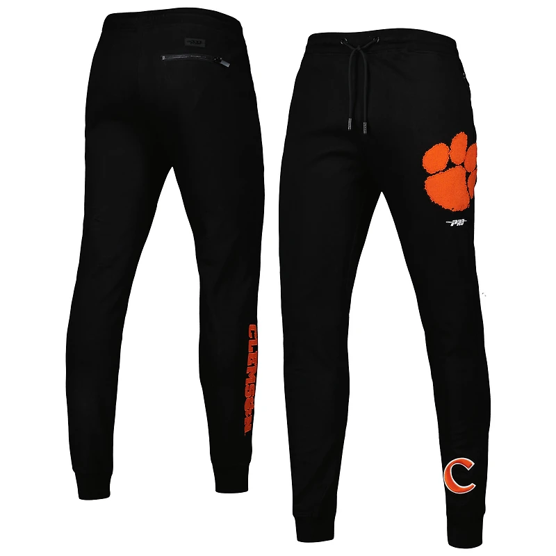Pantalon de jogging Pro Standard Clemson Tigers Classic DK pour homme, noir
