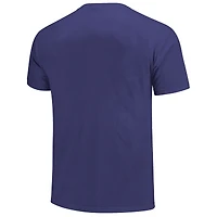 T-shirt violet pour homme Clemson Tigers Alumni avec inscription superposée