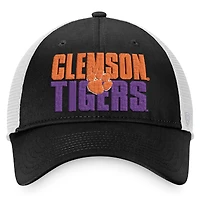 TOP CLEM NOIR BLANC NCAA TOP STOCKPILE TRUCKER HATMENSTR