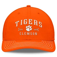 Casquette réglable Top of the World Orange Clemson Tigers Carson Trucker pour hommes