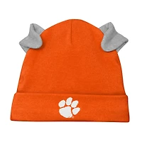 Newborn & Infant Orange/White Clemson Tigers Dream Team Raglan Long Sleeve Bodysuit Hat Pants Set