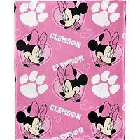 Ensemble oreiller et jeté Minnie Hugger Northwest x Disney Clemson Tigers