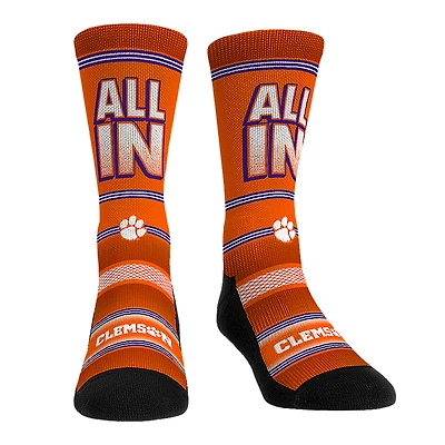 Chaussettes Rock Em Clemson Tigers Team Slogan Crew