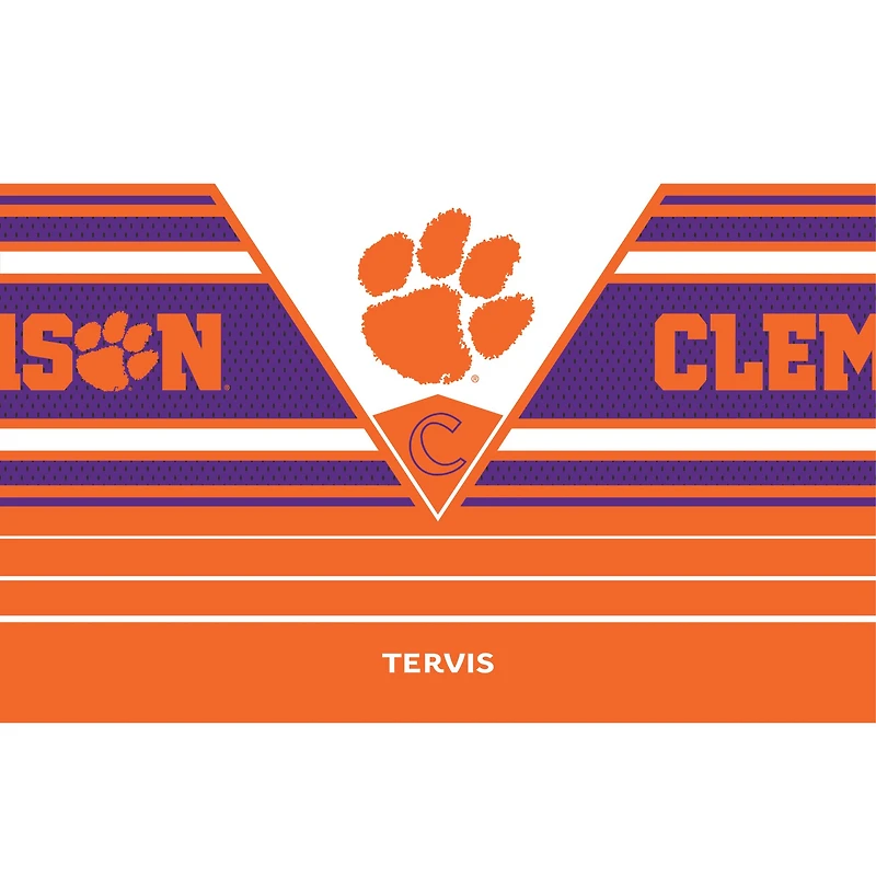Tervis Clemson Tigres 20oz. Gobelet en acier inoxydable Win Streak