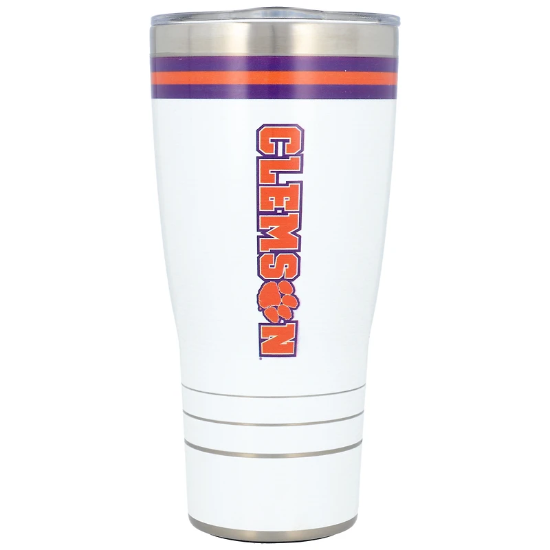 V110871 CLEM Gobelet NCAA Arctique en acier inoxydable de 30 oz CUPTUMTRV