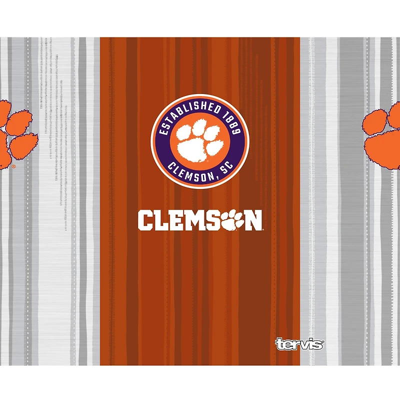 Tervis Clemson Tigres 40oz. Bouteille d'eau tout en large goulot