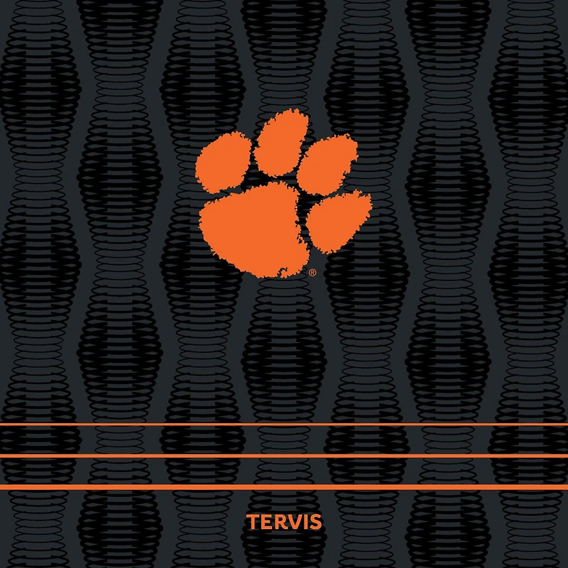 Bouteille d'eau en acier inoxydable Tervis Clemson Tigers Full Speed ​​Venture de 36 oz