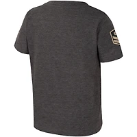Toddler Colosseum Charcoal Clemson Tigers OHT Military Appreciation Boot Camp T-Shirt