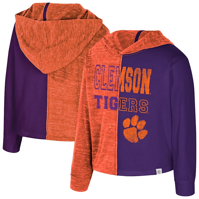 Toddler Colosseum  Orange Clemson Tigers Gals Knit Hoodie