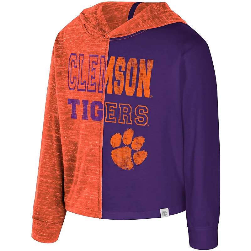 Toddler Colosseum  Orange Clemson Tigers Gals Knit Hoodie