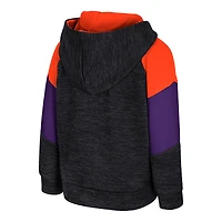 Toddler Colosseum Orange Clemson Tigers Spirit Hollow Full-Zip Hoodie