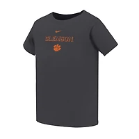 T-shirt Nike Performance Legend pour enfant, couleur charbon, des Tigers de Clemson