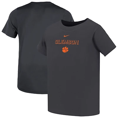 T-shirt Nike Performance Legend pour enfant, couleur charbon, des Tigers de Clemson