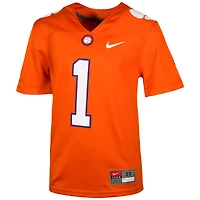 Toddler Nike #1 Orange Clemson Tigers Untouchable Football Jersey