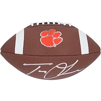 Ballon de football réplique de l'équipe Nike autographié par Trevor Lawrence des Clemson Tigers