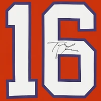 Maillot de jeu Nike orange autographié par Trevor Lawrence des Clemson Tigers - Signature au dos