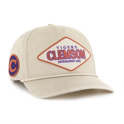 Casquette ajustable unisexe Cairn Hitch « 47 Cream » des Tigers de Clemson