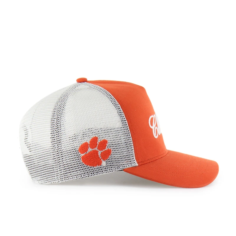 Casquette ajustable unisexe orange « 47 » des Tigers de Clemson, modèle Contemporary Basics Foundation Trucker Hitch