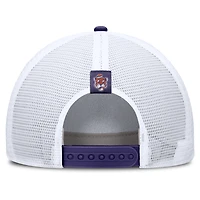 Casquette trucker unisexe Nike grise Clemson Tigers 2026 Basketball Refresh 5 panneaux