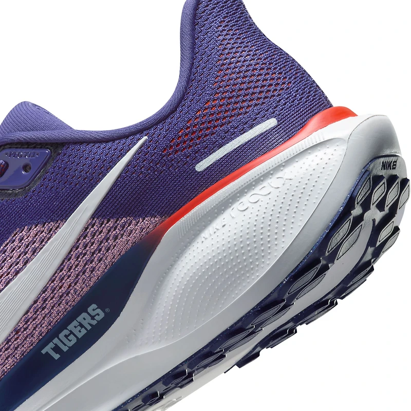 Chaussures de course unisexes Nike Clemson Tigers Zoom Pegasus 41 violettes
