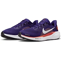 Chaussures de course unisexes Nike Zoom Pegasus 41 violettes des Clemson Tigers