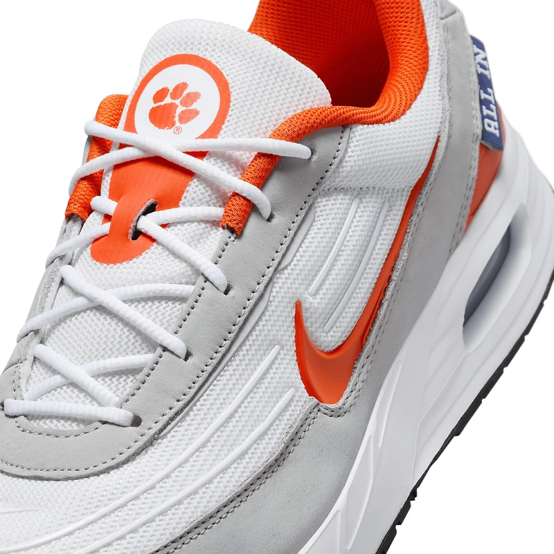 Baskets Nike Air Max Verse blanches unisexes des Clemson Tigers