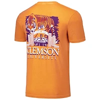 T-shirt unisexe orange Clemson Tigers Hyper Local Stadium Walkway Animal