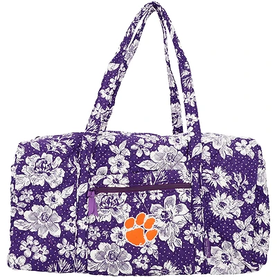 Vera Bradley Clemson Tigers Rain Garden Grand sac de voyage de voyage