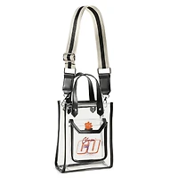 WEAR by Erin Andrews Clemson Tigers Clear Stadium Crossbody Purse with Coin Pouch