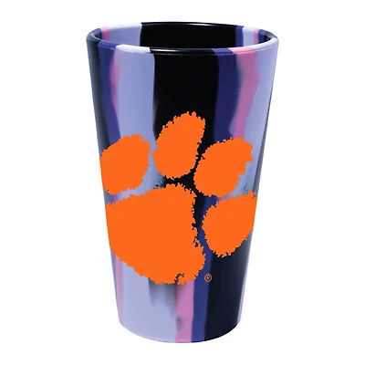 WinCraft Clemson Tigres 16oz. Verre à pinte en silicone à la mode
