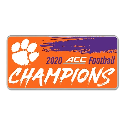 Pin de collection WinCraft Clemson Tigers 2020 ACC Football Champions