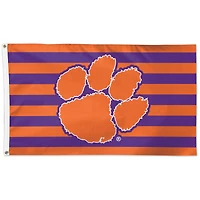 WinCraft Clemson Tigers 3' x 5' Stars & Stripes Drapeau unilatéral