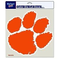 WinCraft  Clemson Tigers 8" x 8" Color Car Decal