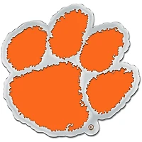 Emblème de voiture chromé aux couleurs des Clemson Tigers de WinCraft