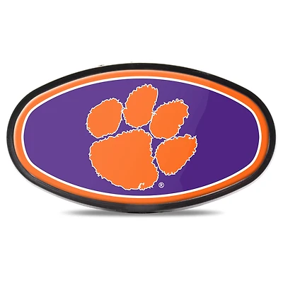 Housse d'attelage WinCraft Clemson Tigers ovale recouverte de couleur