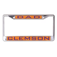 Cadre de plaque d'immatriculation WinCraft Clemson Tigers S/L Dad