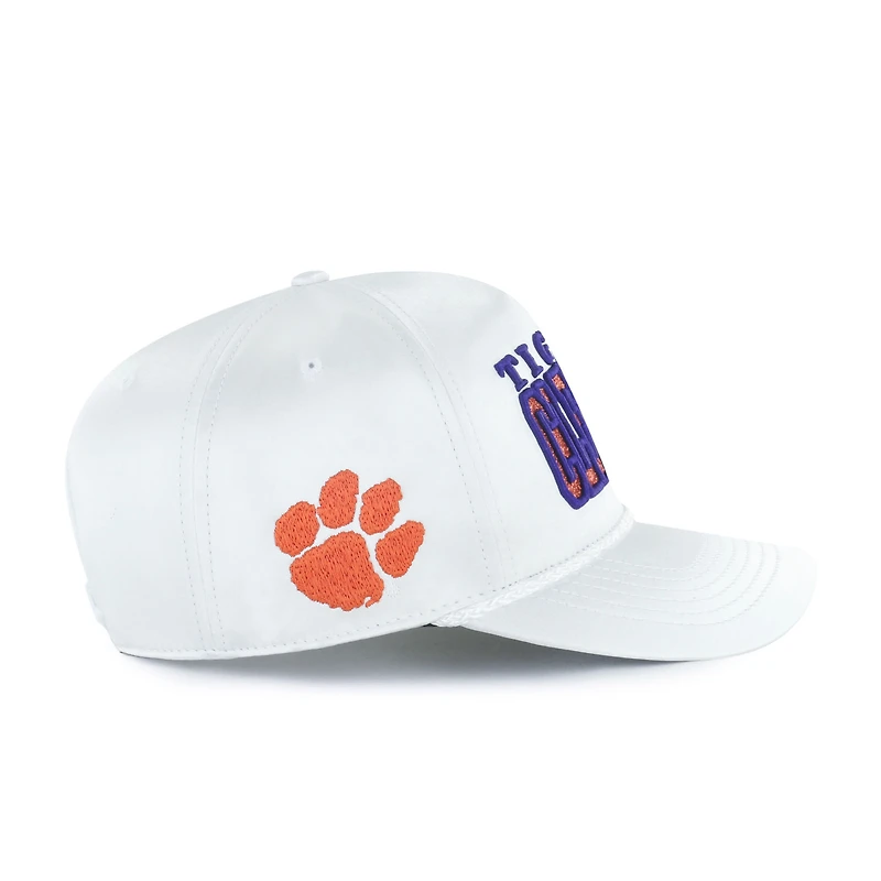 Women's '47 White Clemson Tigers Outspoken Hitch Adjustable Hat