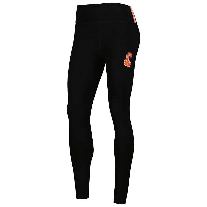 Legging en jersey Clemson Tigers Classic 3-Hit noir pour femme