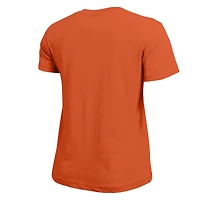 T-shirt de style vie orange champion pour femmes des Clemson Tigers